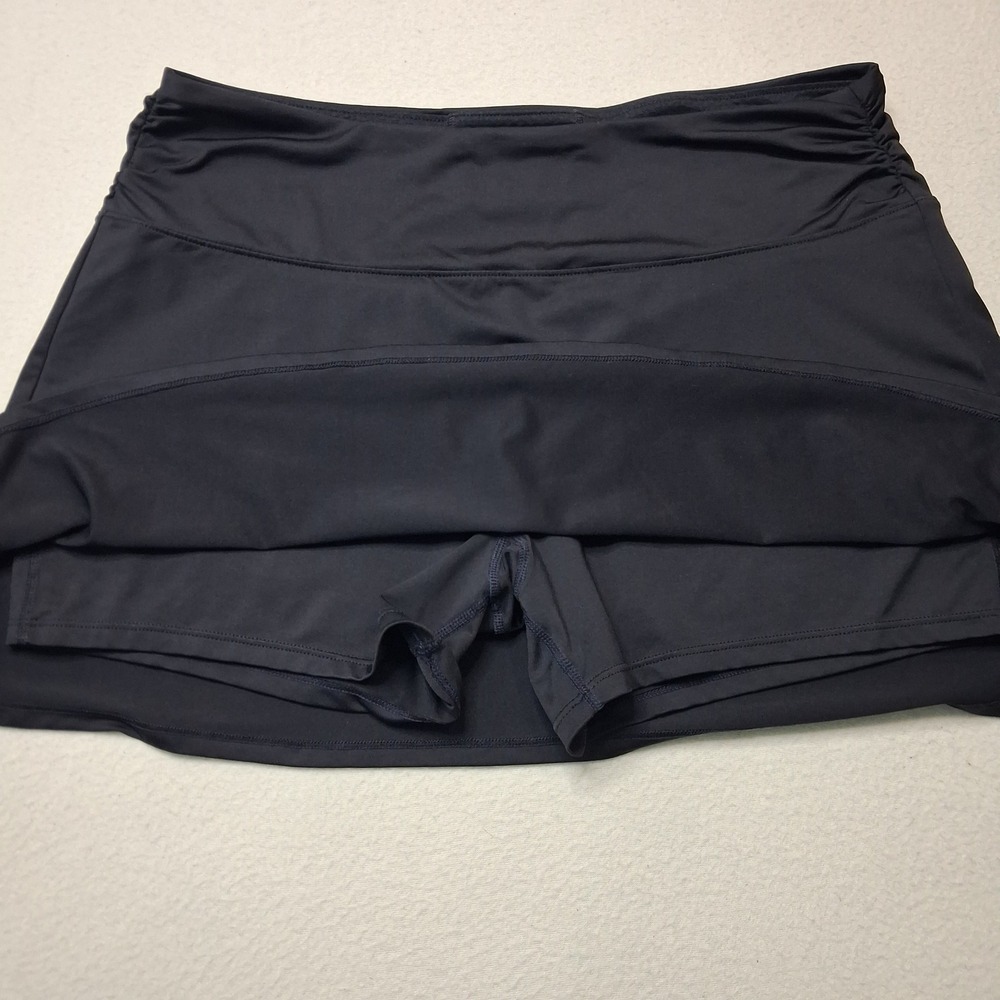 Mountain Hardwear Womens Black Active Skort Hiking Tennis Golf Size Large - Picture 9 of 12